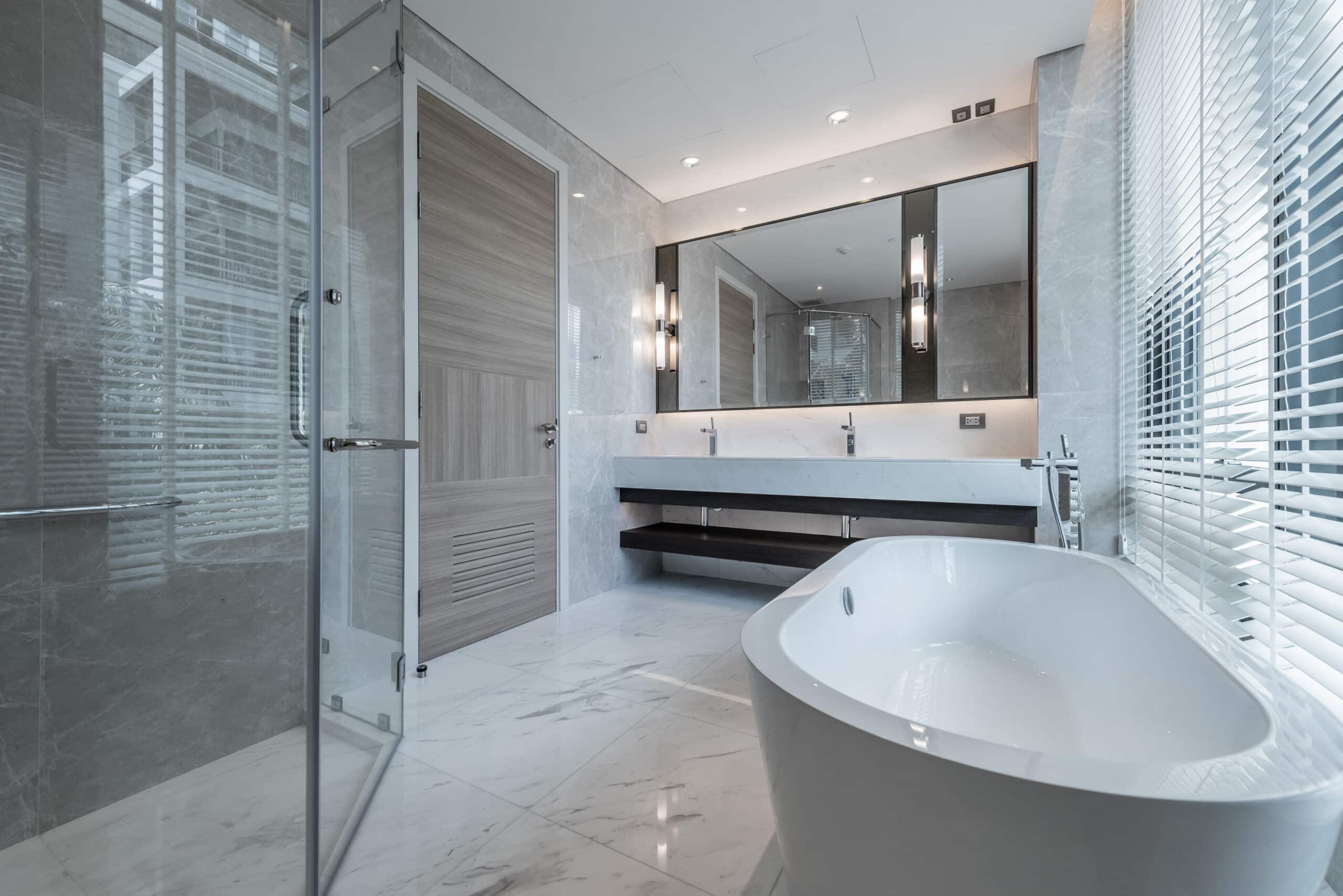 Tired of Scrubbing Grout? Switch to Acrylic Bath Walls with Built-In Microban